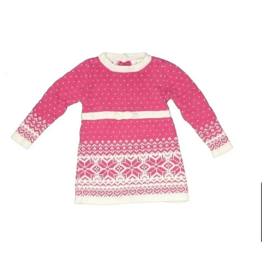 Heirloom‎ Polly Flinders Pink Sweater Dress